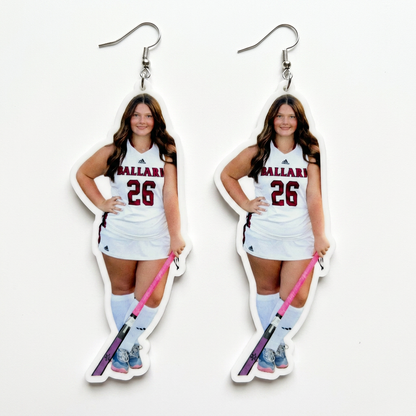 Custom Dangle Hook Earrings