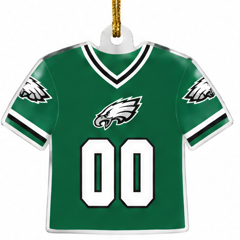 Football Jersey Inspired Ornament