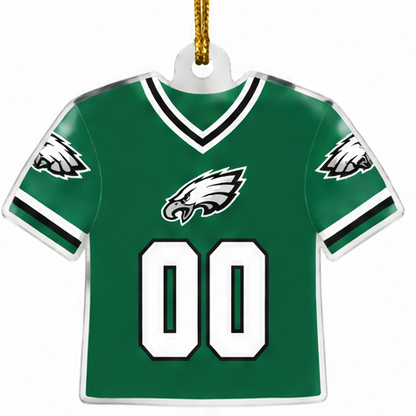 Football Jersey Inspired Ornament