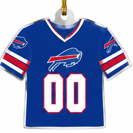 Football Jersey Inspired Ornament