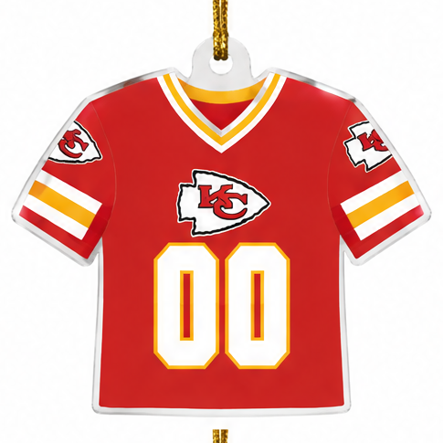 Football Jersey Inspired Ornament
