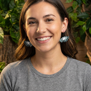 Philadelphia Eagles Eagle Head Earrings