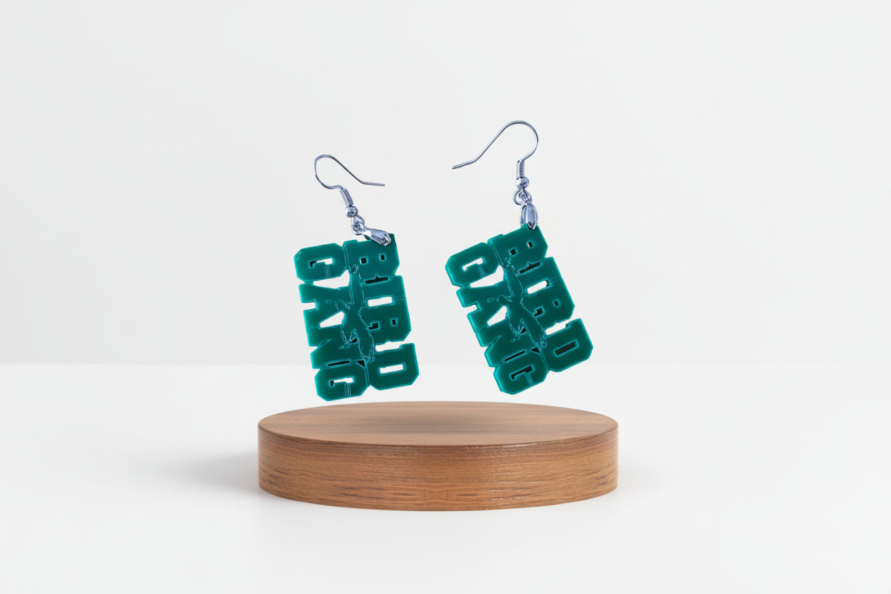 Philadelphia Eagles Bird Gang Acrylic Earrings