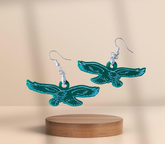 Philadelphia Eagles, Eagle Earrings Earrings – Handmade Fan Jewelry