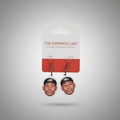 Philadelphia Eagles Devonte Smith Earrings