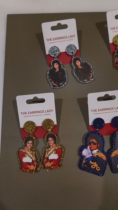 Michael Jackson Inspired Earrings
