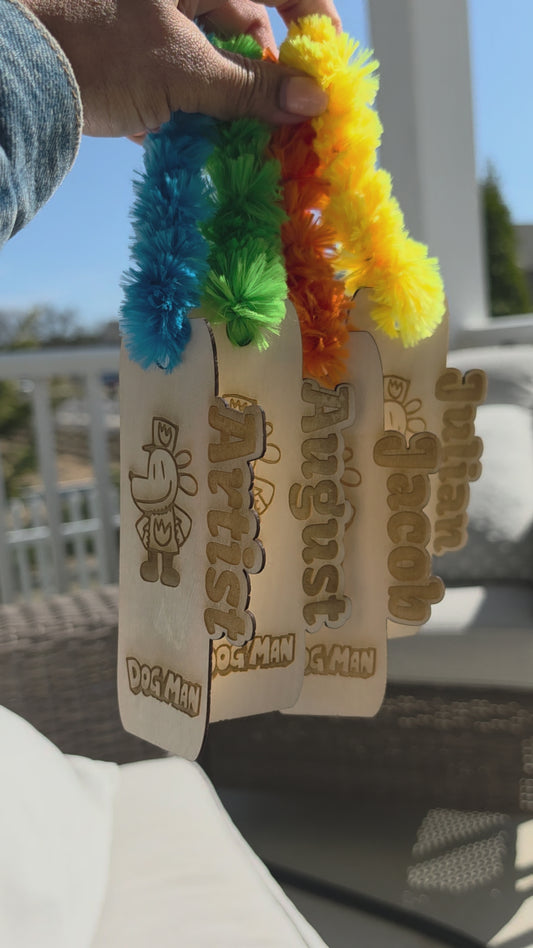 Custom Bookmarks for Kids