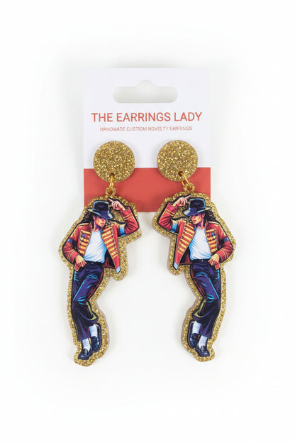 Michael Jackson Inspired Earrings