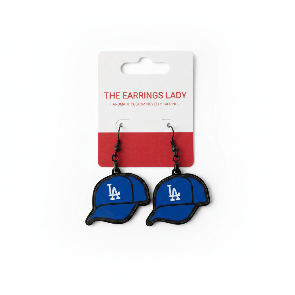 Baseball Hat  Earrings