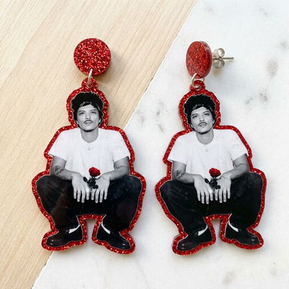 Bruno Mars "The Romantic Tour" Earrings